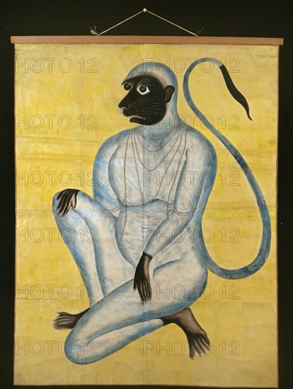 Hanuman, the monkey god, c1870. Artist: Unknown.