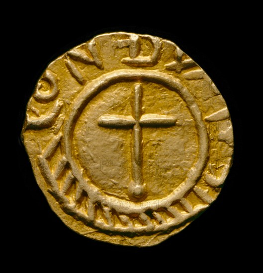 Crondall coin no. 59; Anglo-Saxon Coin, 7th century. Artist: Unknown.