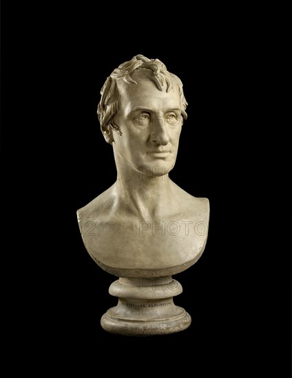 Bust of Mountstuart Elphinstone (1779-1859), 19th century. Artist: Francis Legatt Chantrey.