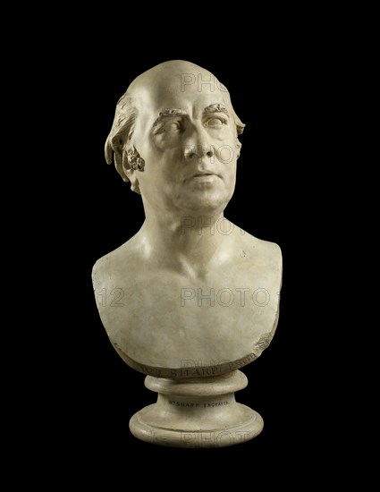 Bust of William Sharp (1749-1824), 1813. Artist: Francis Legatt Chantrey.