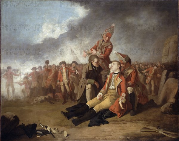 The Death of General Wolfe, 1763. Artist: Edward Penny.