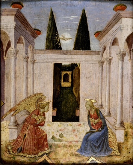 The Annunciation, 15th century.