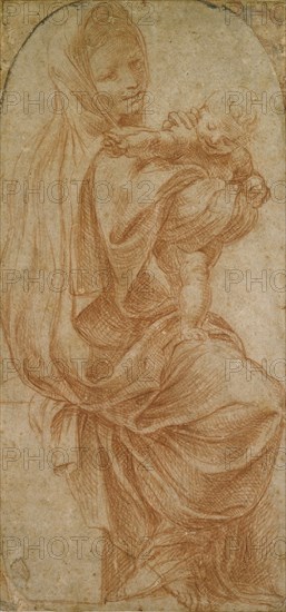 The Virgin and Child, 1575-1619. Artist: Lodovico Carracci.