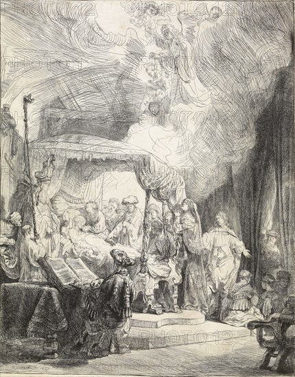 The Death of the Virgin, 1639. Artist: Rembrandt Harmensz van Rijn.