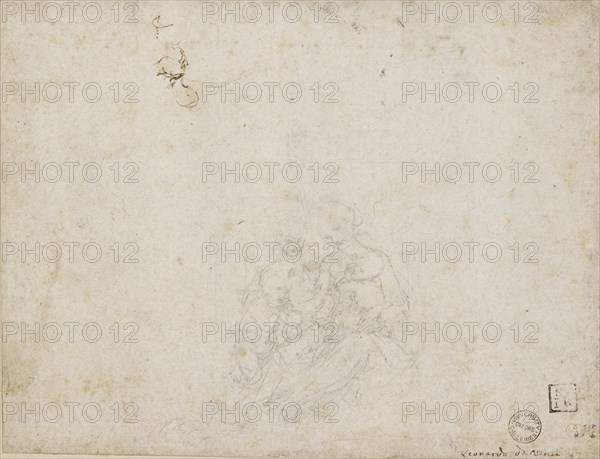 The Virgin and Child Adored, 1472-1519. Artist: Leonardo da Vinci.