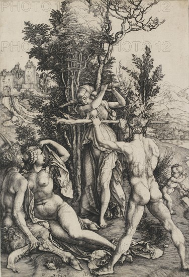 Hercules, c1498. Artist: Albrecht Durer.