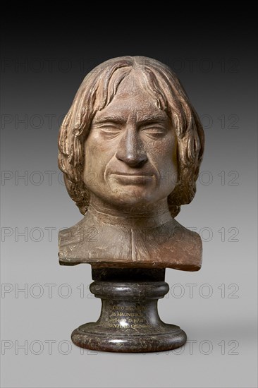 Portrait bust of Lorenzo de' Medici, late 15th century. Creator: Anon.