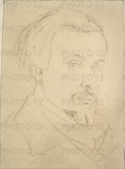Self-portrait, c1850-1870 Artist: Dante Gabriel Rossetti.