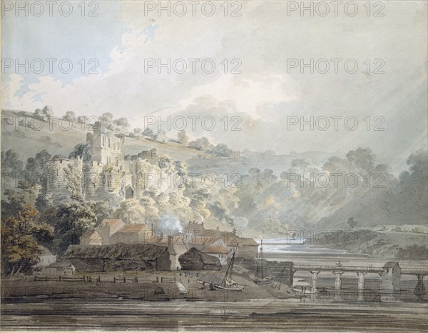 View of Chepstow, Monmouthshire, c.1791-1792. Artist: Thomas Girtin.