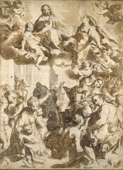 The Madonna del Popolo, after Barocci, late 16th century. Artist: Francesco Vanni.