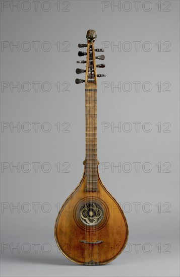 Cittern, 17th century. Artist: Unknown.