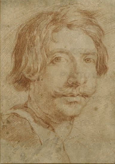 Self-portrait, c1630s. Artist: Gian Lorenzo Bernini.