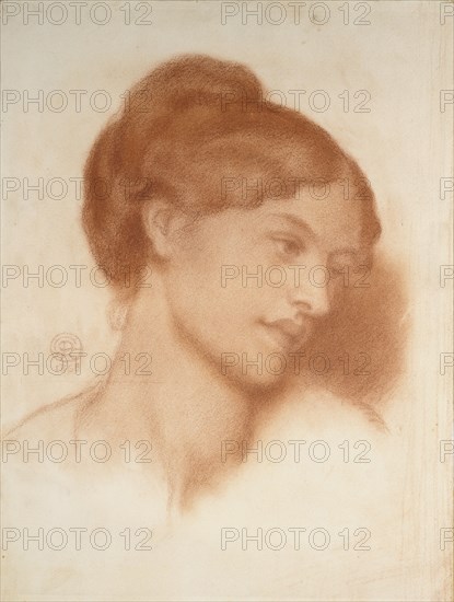 Portrait of Mrs Murray Marks, 1868. Artist: Dante Gabriel Rossetti.