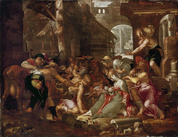 The Adoration of the Shepherds, c1606. Artist: Joachim Anthonisz Wtewael.