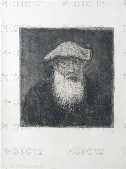 Camille Pissarro, par lui-même, c1890. Artist: Camille Pissarro.