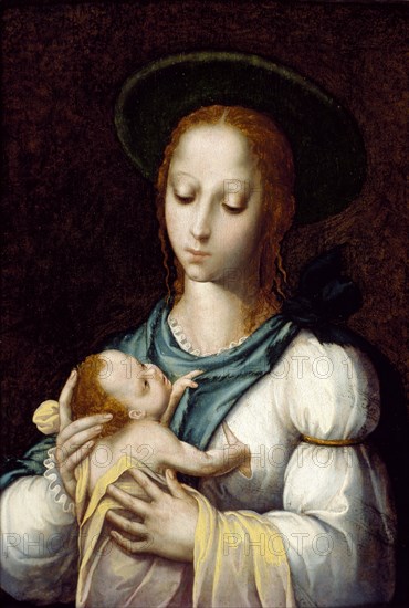 The Virgin and Child, c1567. Artist: Luis de Morales.