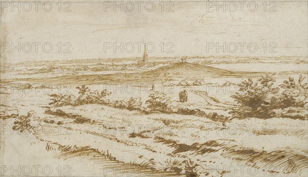 Landscape near Appeldoorn, 1680. Artist: Constantijn Huygens.