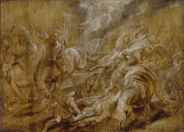 The Conversion of St Paul, c1616-1620. Artist: Peter Paul Rubens.