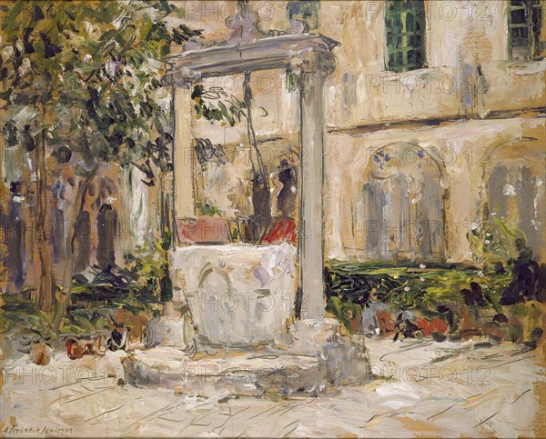 Cloister of the Dominican Monastery, Dubrovnik, early 20th century. Artist: Alexander Jamieson.