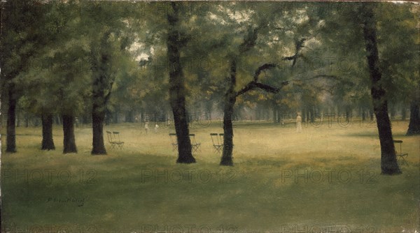 Kensington Gardens, c1890. Artist: Paul Fordyce Maitland.