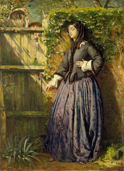 Broken Vows, 1857. Artist: Philip Hermogenes Calderon.