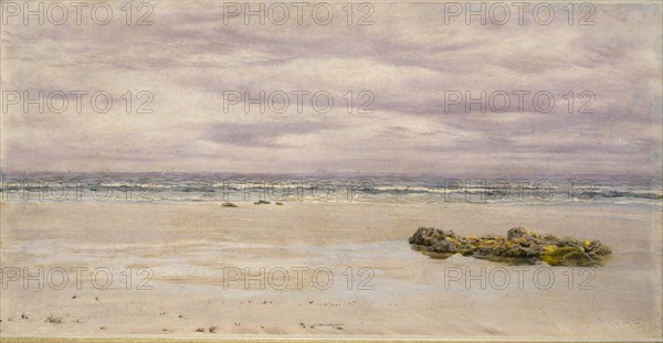 Kennack Sands, Cornwall, at Low Tide, 1877. Artist: John Brett.