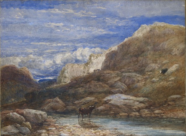 The Challenge, 1853. Artist: David Cox the elder.