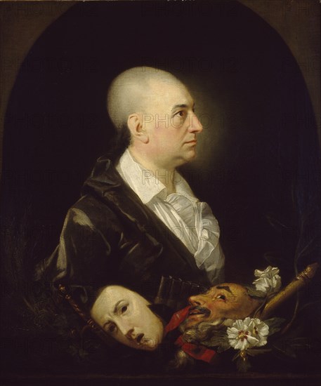 David Garrick, 1762-1763. Artist: Johan Zoffany.