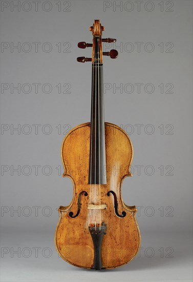 Violin, mid 17th century. Artist: Edward Pamphilon.