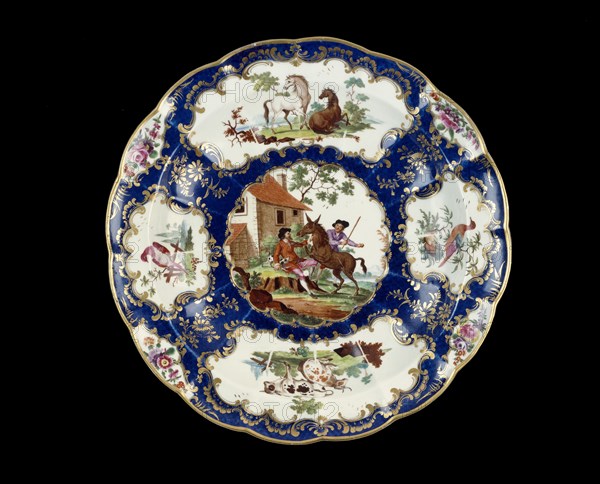 Circular dish, 1768-1770. Artist: Jefferyes Hammett O'Neale.