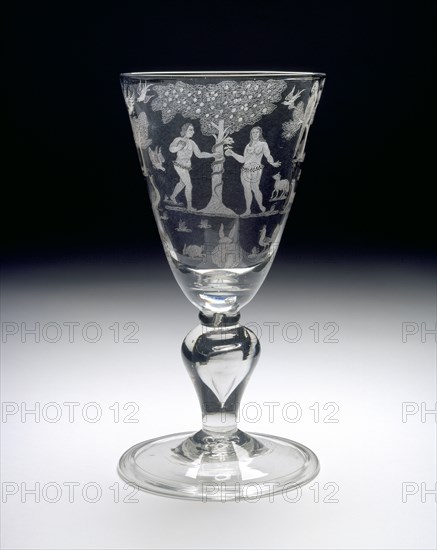 Goblet with the Fall of Adam and Eve, c1710-1720. Artist: Unknown.