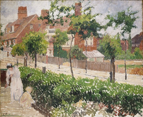 Bath Road, London, 1897. Artist: Camille Pissarro.