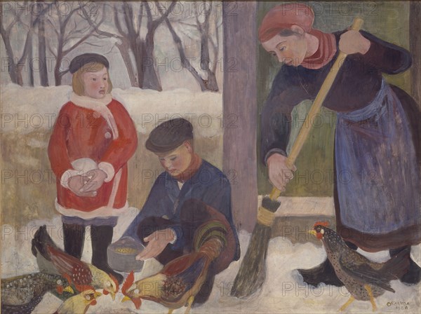 Winter, 1940. Artist: Orovida Camille Pissarro.
