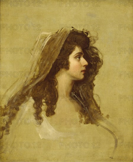 Mrs Siddons, c1784. Artist: George Romney.