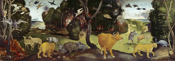 The Forest Fire, c1505. Artist: Piero di Cosimo.