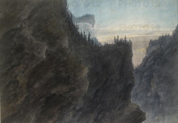 Entrance to the Valley of the Grande Chartreuse in Dauphine, c1770-1790. Artist: John Robert Cozens.