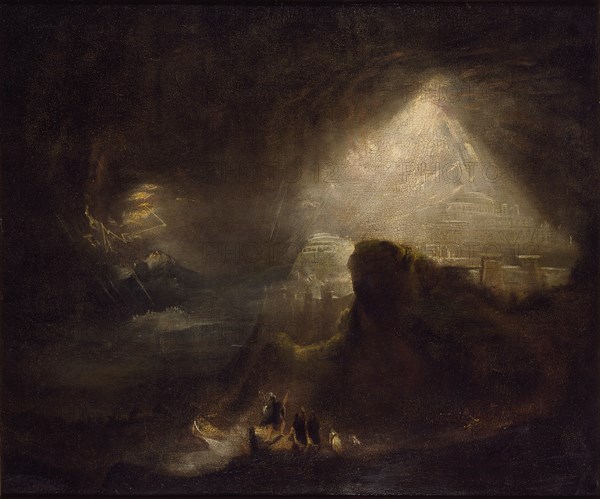 Joshua commanding the Sun to stand still, c1822. Artist: John Martin.