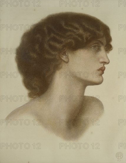 Perlascura, 1871. Artist: Dante Gabriel Rossetti.