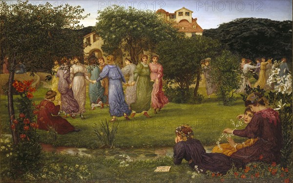 The Dancing Girls, 1882. Artist: Thomas Matthews Rooke.