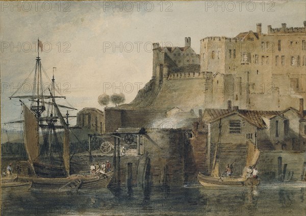 Chester Castle, c1805. Artist: JMW Turner.