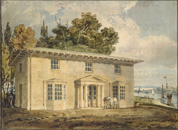 The Penrhyn Arms at Port Penrhyn, c1797-1798. Artist: JMW Turner.