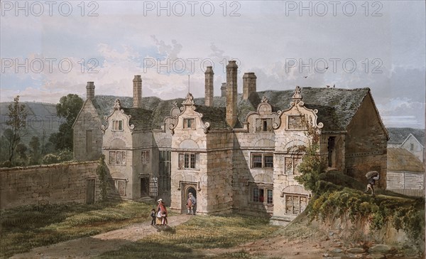 View of Trerice, Cornwall, 1819. Artist: George Shepherd.