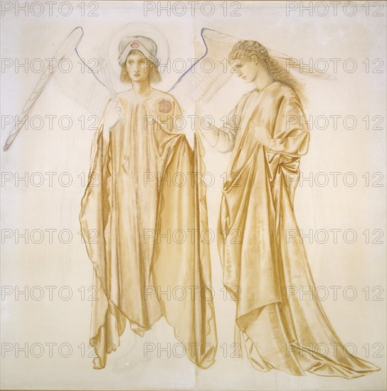 Love bringing Alcestis back from the Grave, 1863. Artist: Sir Edward Coley Burne-Jones.