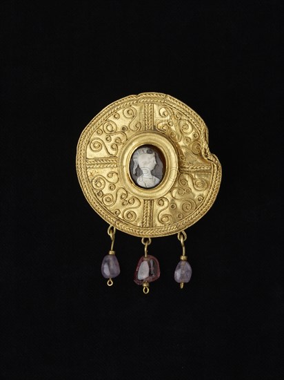 Brooch, 6th century. Artist: Unknown.