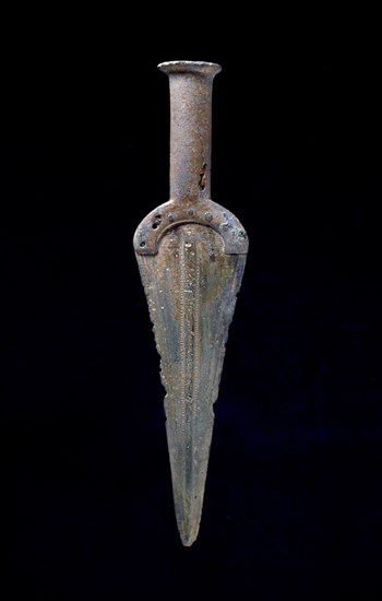 Solid-hilted dagger, Early Bronze Age (Italy), c2200BC-c1600 BC. Artist: Unknown.