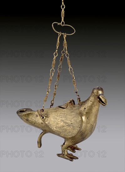 Dove lamp, late 4th Century. Artist: Unknown.