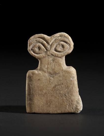 Eye idol, c3500BC. Artist: Unknown.