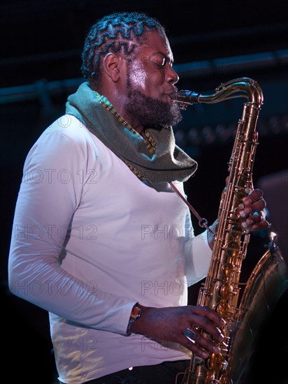 Soweto Kinch, 2012. Artist: Alan John Ainsworth.