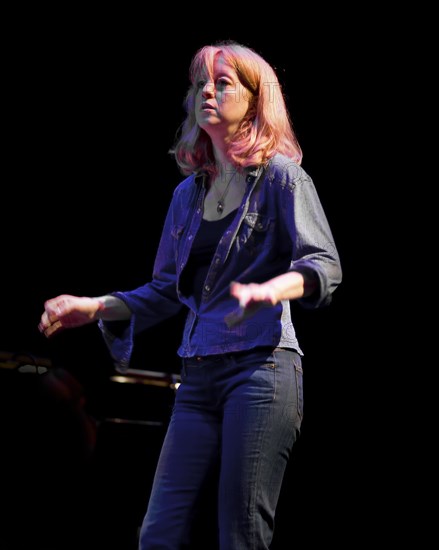 Maria Schneider, 2008. Artist: Alan John Ainsworth.