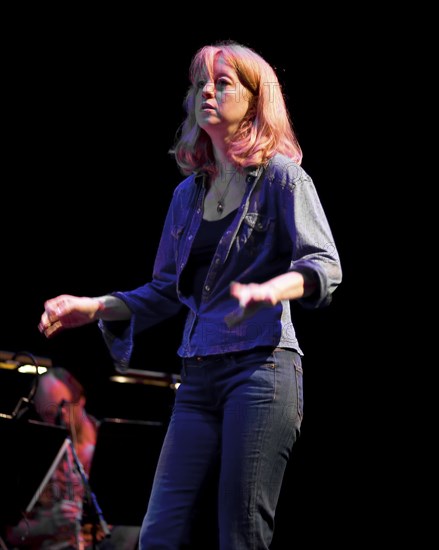 Maria Schneider, 2008. Artist: Alan John Ainsworth.